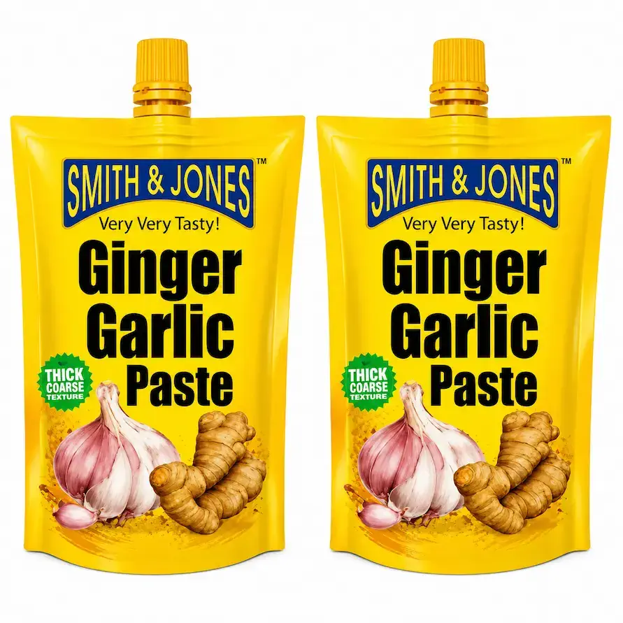 S&J GINGER GARLIC PASTE 200 GM 
